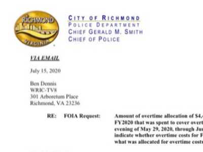 FOIA Response from City of Richmond