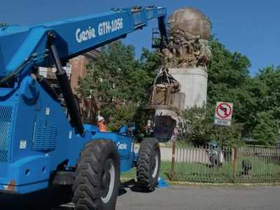 Maury Statue Removed