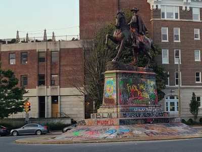 JEB Stuart Statue