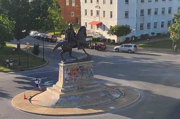 JEB Stuart Statue