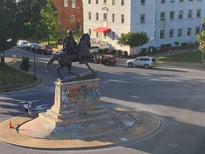 JEB Stuart Statue