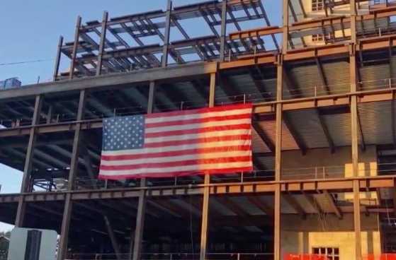 American Flag General Assembly Building