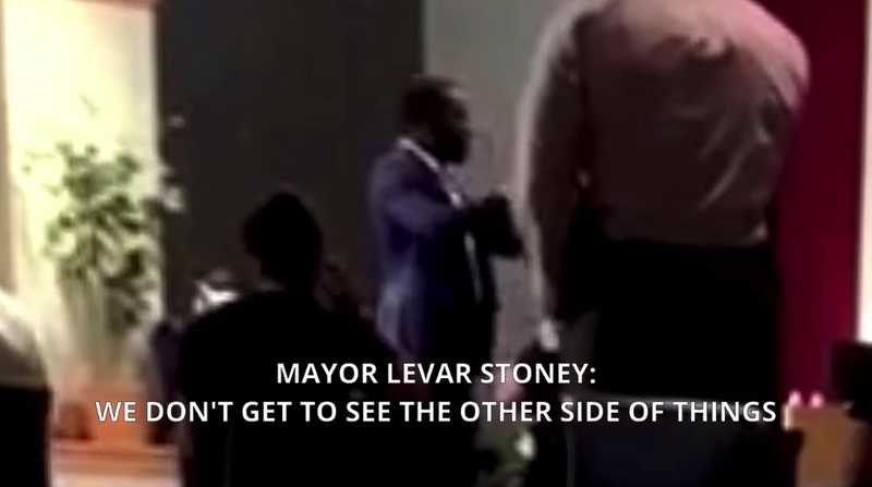 Mayor Levar Stoney On Camera