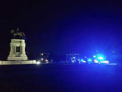 Police Cars at Lee Circle