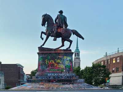 JEB Stuart Statue